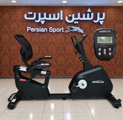 دوچرخه ثابت پشتی دار خانگى LEDER SPORT